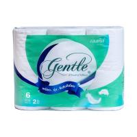 ราคา Gentle กระดาษชำระ เจนเทิล ขนาด 6 ม้วน (8648442163)