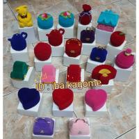 ราคา กล่องแหวนกล่องใส่แหวนกำมะหยี่ แฟนซีสวยหรู (113392877)