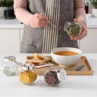 ราคา กระปุกเครื่องเทศ ขวดแก้วใส ฝาพลาสติก รุ่น RAJTAN (17242689938)