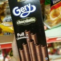 ราคา Gery Dark Chocolatos Wafer Rollเวเฟอร์แท่งใส้ช็อคโกแลต เยิ้มๆ (7556182325)