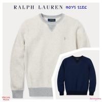 ราคา RALPH LAUREN COTTON CREWNECK SWEATER (BOYS SIZE 8-20 YEARS) (2382258090)