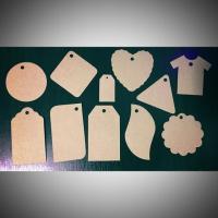 ราคา Tag น้ำตาลเปล่า 50 ชิ้น + เชือกปอ (5006591593)