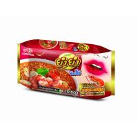 ราคา YumYum ยำยำ จัมโบ้ บะหมี่กึ่งสำเร็จรูป รสต้มยำกุ้ง ขนาด 63กรัม แพ็ค 10 ซอง (6347276295)