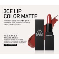 ราคา [ของแ/ท้พร้อมส่ง]3CE Matte Lip Colour #909 smoke rose (67345017)