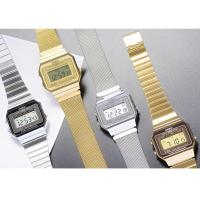 ราคา *Casio Standard นาฬิกาข้อมือ รุ่น A700W สีทอง/เงิน/โรสโกล สายสแตนเลส (15320183555)