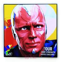 ราคา Vision วิชั่น Marvel รูปภาพ​ติด​ผนัง ​pop​ art การ์ตูน มาร์เวล กรอบรูป แต่งบ้าน ของขวัญ โปสเตอร์ (4238658815)