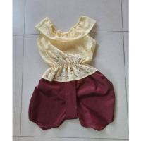 ราคา ชุดผ้าไทยเด็กมือสอง3-5ขวบ (22068222000)