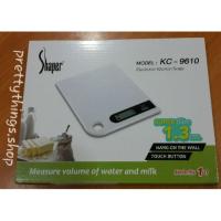 ราคา Sale!! 299บ. Shaper KC-9610 เครื่องชั่งอาหาร/เบเกอรี่ ดิจิตอล (506152342)