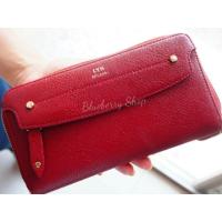 ราคา กระเป๋าสตางค์ LYN ใบยาว มือสอง สีแดง รุ่น Trinity (855877465)