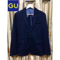 ราคา GU men’s navy blue tailor jacket blazer suit size s สูท เบลเซอร์ สีกรมเข้ม แบรนด์จียู ยูนิโคล่ สูทสมัครงาน สูทสีกรม (14599251735)