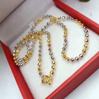 ราคา สร้อยคอลายดิสโก้สองสี งานอิตาลี งานสวยเหมือนแท้ (18601076893)