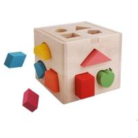 ราคา ของเล่นเด็ก กล่องไม้ฝึกรูปเรขาคณิต Brick Box (2627820)