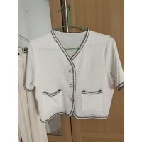 ราคา เสื้อครอปสไตล์ชาแนล มือสอง (10160644549)