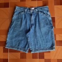 ราคา OLD NAVY Blue jeans กางเกงยีนส์ขาสั้น แฟชั่น มือสอง (เอว 38") (19882233487)