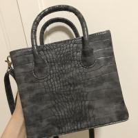 ราคา กระเป๋าทรง Vissy**ไม่ใช่ของแท้** สีเทา มีสายสะพายหนังให้ค่ะ (457855616)