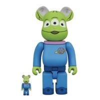 ราคา (ใหม่ พร้อมส่ง) Bearbrick toy story alien 400% + 100% (8406635793)