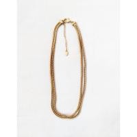 ราคา สร้อยคอ ZARA gold double necklace (used สภาพดี) (10386040792)