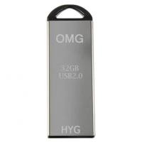 ราคา OMG Flash Drive 32Gb HYH-2 USB 2.0 D220 High Speed – Silver #887 (605969045)