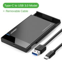 ราคา UGREEN รุ่น 50743 USB C กล่องใส่ฮาร์ดดิสก์ไดร์ขนาด 2.5 นิ้ว SATA3 TYPE C 3.1 External Box Hard Drive (19485440432)