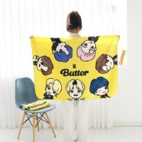 ราคา ผ้าห่มลาย TinyTAN Butter microfiber blanket (17992061667)