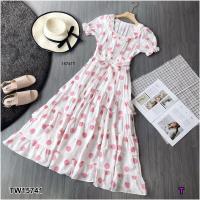 ราคา พร้อมส่ง เดรสออกงาน ชุดไปงานแต่ง ชุดออกงาน เดรสงานแต่ง เดรสไปงานแต่ง ชุดเที่ยวทะเล ชุดไปทะเล ชุดกระโปรงยาว (12813660817)