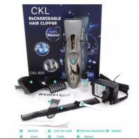 ราคา CKL บัตตาเลี่ยนตัดแต่งหนวดและทรงผม รุ่น 605 - greyckl 605แบตเตอเลี่ยนตัดผมไร้สาย ปัตตาเลี่ยนตัดผมชาย แบตตาเลี่ยนแกะลาย (1899742642)