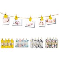 ราคา ไม้หนีบ แบบไม้ ลายการ์ตูนสัตว์น่ารัก สำหรับหนีบรูปภาพ กระดาษโน้ต ตกแต่งปาร์ตี้ 8 ชิ้น/ชุด (5246412754)