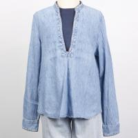 ราคา เสื้อยีนส์เเขนยาว คอลึก OLD NAVY แท้ (4450948122)