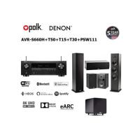 ราคา !! สินค้าพรีออเดอร์ !! Denon AVR-S660H + Polk T50 T15 T30 PSW111 System Set | ไทยมาร์ท THAIMART (22726099467)