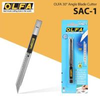 ราคา OLFA โอฟ่า รุ่น SAC-1 มีดคัตเตอร์ด้ามสเตนเลส ขนาดเล็ก 9 มม.ใส่กับใบมีดมุม 30 องศา (7678358888)