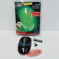 ราคา เม้าท์ไร้สาย Wireless MOUSE OPTICAL RF-170 สีดำ-แดง MD-TECH (ออกใบกำกับได้) (13893019607)
