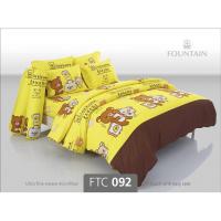 ราคา NEW!! ผ้าปูที่นอนไม่รวมนวม ฟาวเท่น(Fountain เครือทิวลิป) ลายการ์ตูนลิขสิทธิ์ รีลัคคุมะ(Rilakkuma) ทอละเอียด 300 เส้นด้าย (4444505291)