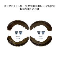 ราคา แท้ เก้ามเบรคหลัง ผ้าดรัมเบรค ผ้าเบรคหลัง CHEVROLET COLORADO 2.5 2.8 2012-2020 (12423508900)