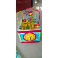 ราคา กล่องไม้5ด้านเสริมพัฒนาการเด็กพัฒนาการใช้นิ้วเรียนรู้เรื่องรูปทรงสีและอื่นๆ (8581095072)