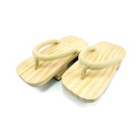 ราคา ** พร้อมส่ง ** รองเท้าเกี๊ยะผลิตเองโดยตรง รุ่น Geta-07 ( ไม้ท่อนเดียวไม่มีประกอบ / แข็งแรงมาก ) (1694678017)