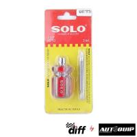ราคา SOLO ไขควงสลับหัว 1.5นิ้ว NO.762-11/2 สลับ แฉก แบน ไขควง SOLO (19343308733)