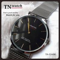 ราคา นาฬิกาผู้ชายสแตนเลส us submarine รุ่น TA-1144M ดำทอง (1004919588)