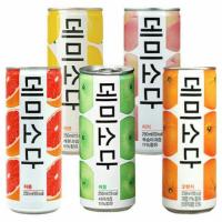 ราคา lotte Demisoda โซดาเกาหลีรสผลไม้ มาในกระป๋องน่ารักมาก 250 ml (12329272250)