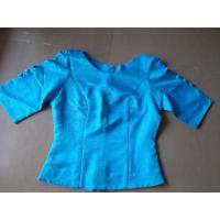 ราคา เสื้อไหมลาว สีฟ้าสด มือหนึ่ง (20673111936)