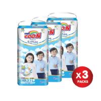ราคา GOO.N Doraemon กางเกงผ้าอ้อมเด็ก PANTS Size XXXL- 32 ชิ้น 3 แพ็ค ทั้งหมด 96 ชิ้น (ขายยกลัง) (11131728009)