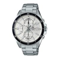 ราคา Casio Edifice นาฬิกาข้อมือผู้ชาย สายหนัง รุ่น EFR-S565D,EFR-S565D-7A,EFR-S565D-7AVUDF - สีเงิน (5518530361)