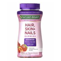 ราคา Nature's Bounty Advanced Hair Skin Nails Gummies รุ่น Advanced ไบโอติน 2 เท่า สำหรับผมเสียมาก nature bounty hair skin (17767847761)