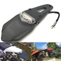 ราคา Universal Motorcycle LED Tail Light&Rear Fender Stop Enduro Tail Light For Yamaha TTR600 XT250 TRICKER DT230 DT125 (19834346556)