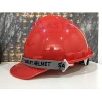 ราคา หมวกเซฟตี้ M-Maxหมวกนิรภัย ABS ปุ่มแบบปรับหมุน พร้อมสายรัดคาง สีแดง (10677500234)