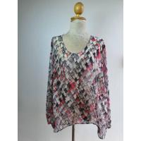 ราคา FF04105 เสื้อผ้ามือสอง ชีฟอง แบรนด์ Liz claiborne อก free (22556265242)