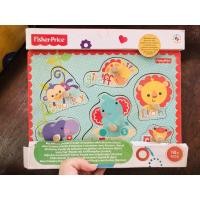 ราคา จิ๊กซอว์ไม้หมุด หัดวาง fisher price (3608272174)