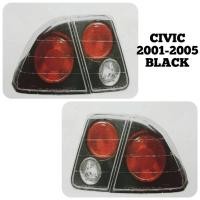 ราคา ไฟท้าย​ ไฟท้าย​แต่ง​ โดนัท​ HONDA​ CIVIC​ 2001​-2005 เบ้าดำ (11244584837)