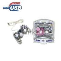 ราคา Joystick 2 Shocks USB Game Joypad (สีใสเดี่ยว) (5133956579)