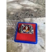 ราคา เปิดแหวนหลวงพ่อรวยปี58 ขนาด60-63 ลงยานำ้เงินแดง เนื้ออัลปาก้า (19334372088)