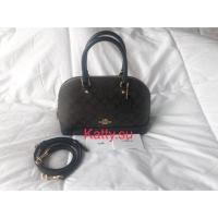 ราคา กระเป๋า coach รุ่น โดมมินิลาย c สีน้ำตาล (1732203480)